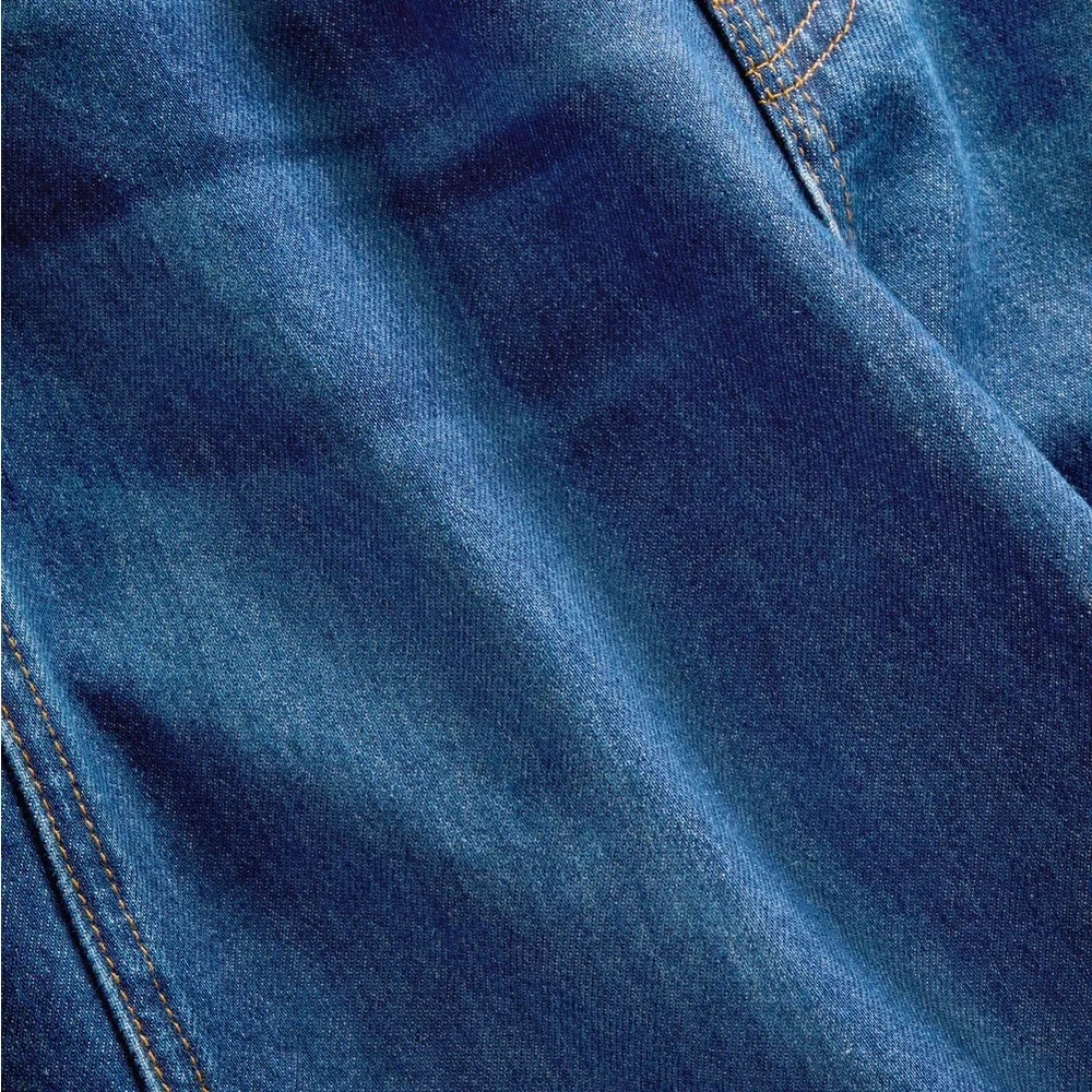 VERONICA BEARD Taylor Cropped High Rise Wide Leg in Bright Blue NWT. - Picture 6 of 6